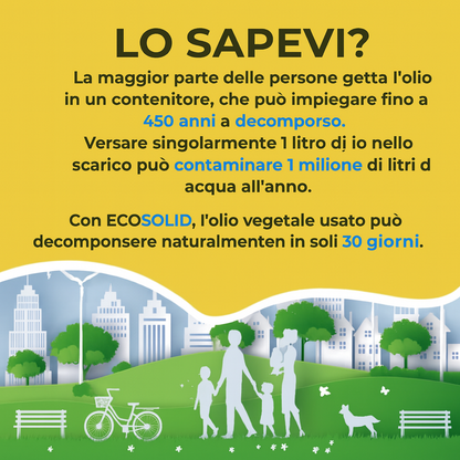 EcoSolid™ OilBlock – Solidificatore di Olio