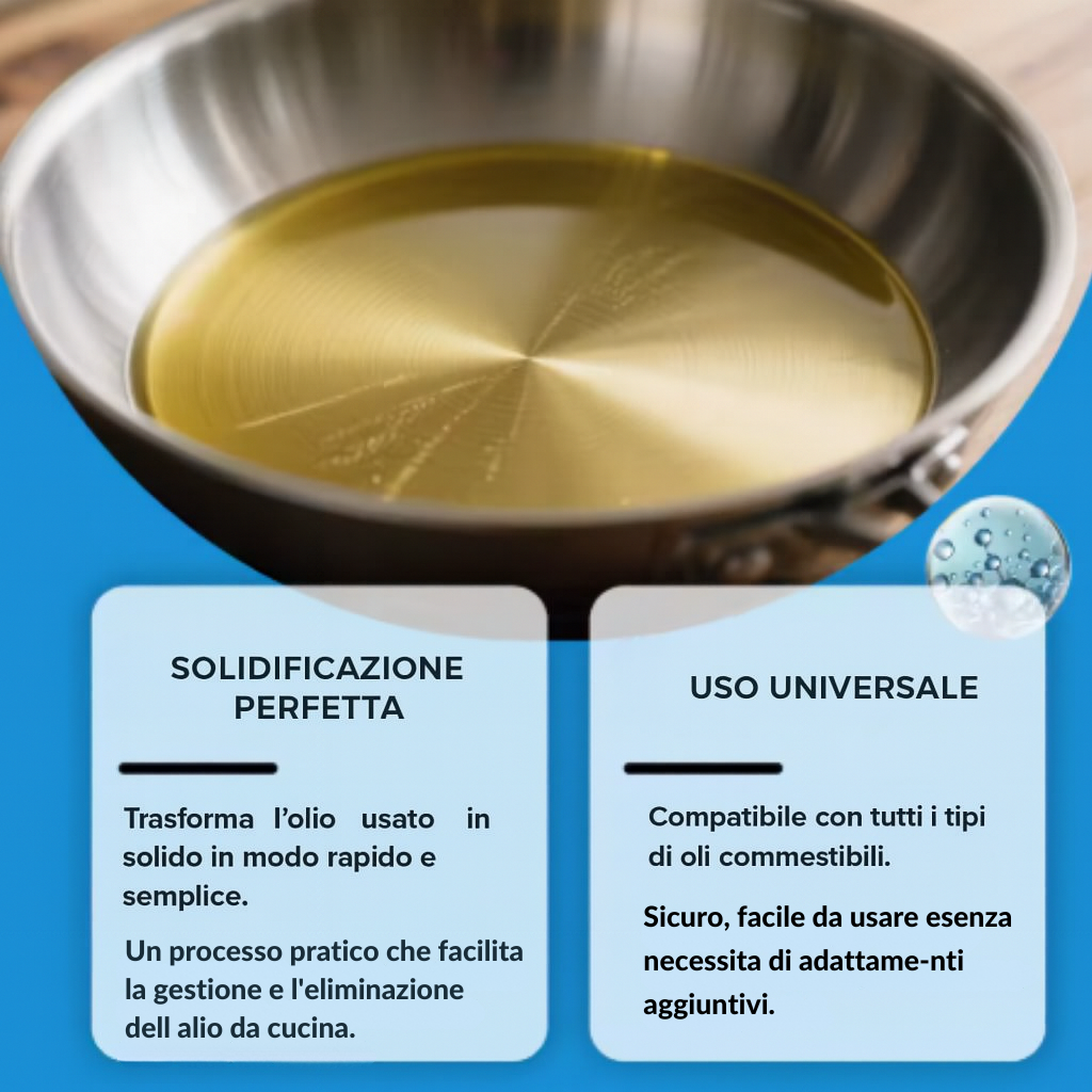 EcoSolid™ OilBlock – Solidificatore di Olio